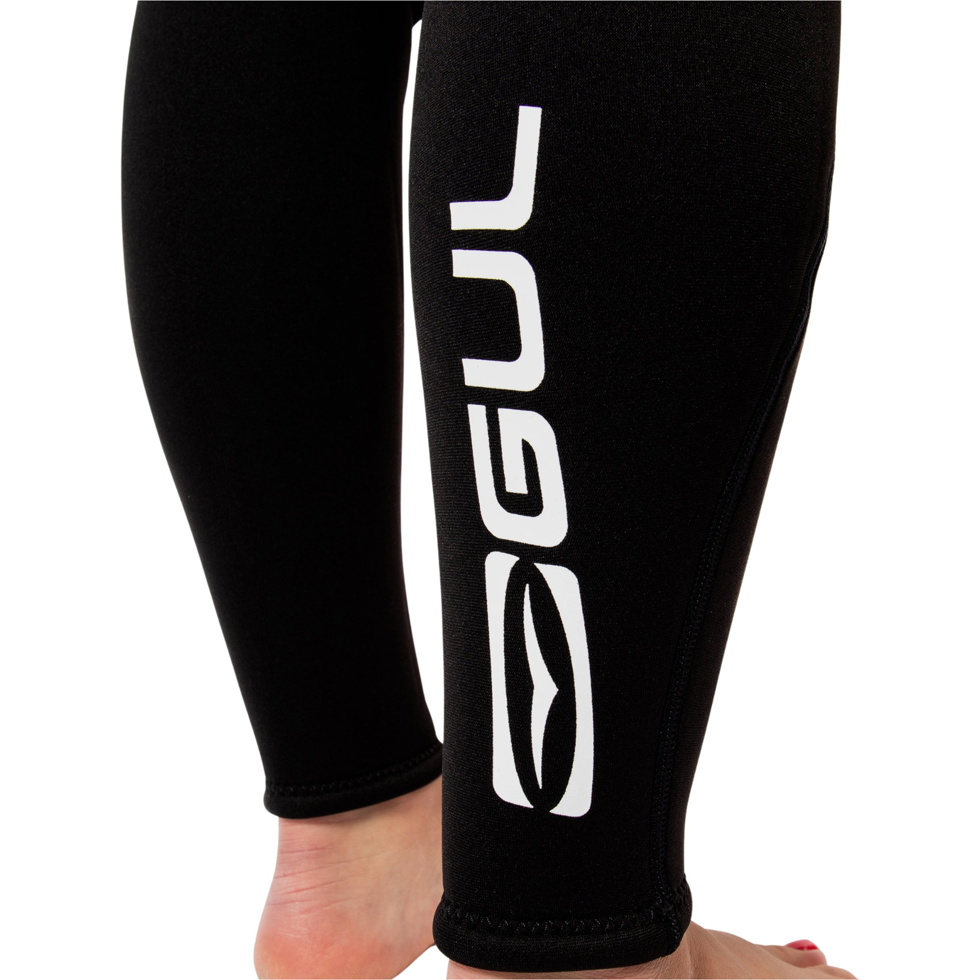 2026 Gul Womens Response Natur 3/2mm Back Zip Wetsuit RE1319-BKSP - Black / Splaterpalm